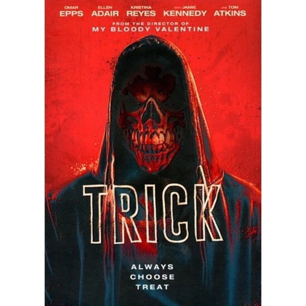 Trick (DVD 2019 Horror) Omar Epps, Jamie Kennedy, Ellen Adair With Slip Case